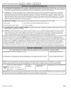 VA Form 21 22 Printable Fillable In PDF Origin Form Studio