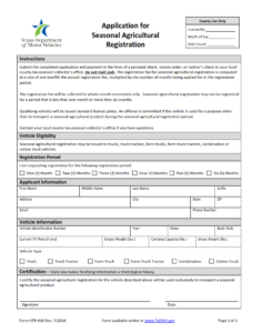 VTR-626 - Application for Seasonal Agricultural Registration