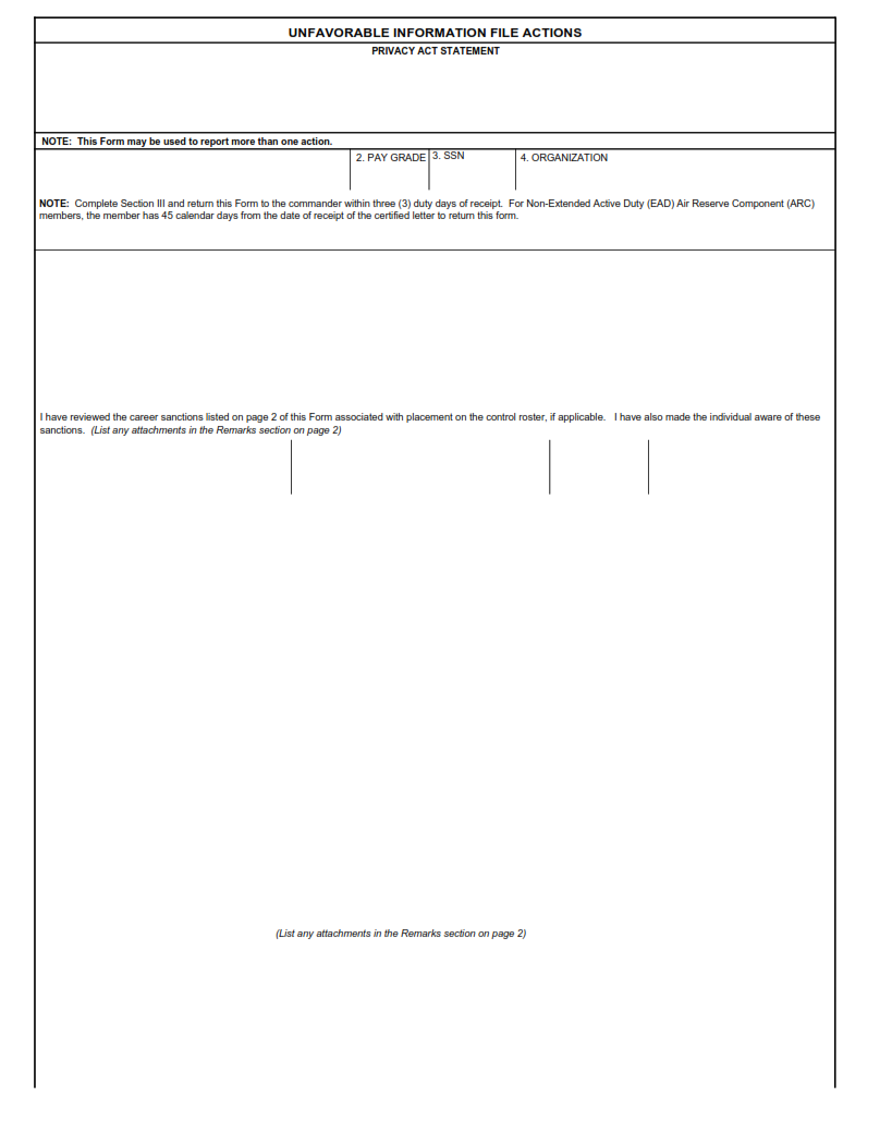 AF Form 1035 - AFSPECWAR Evaluation Form