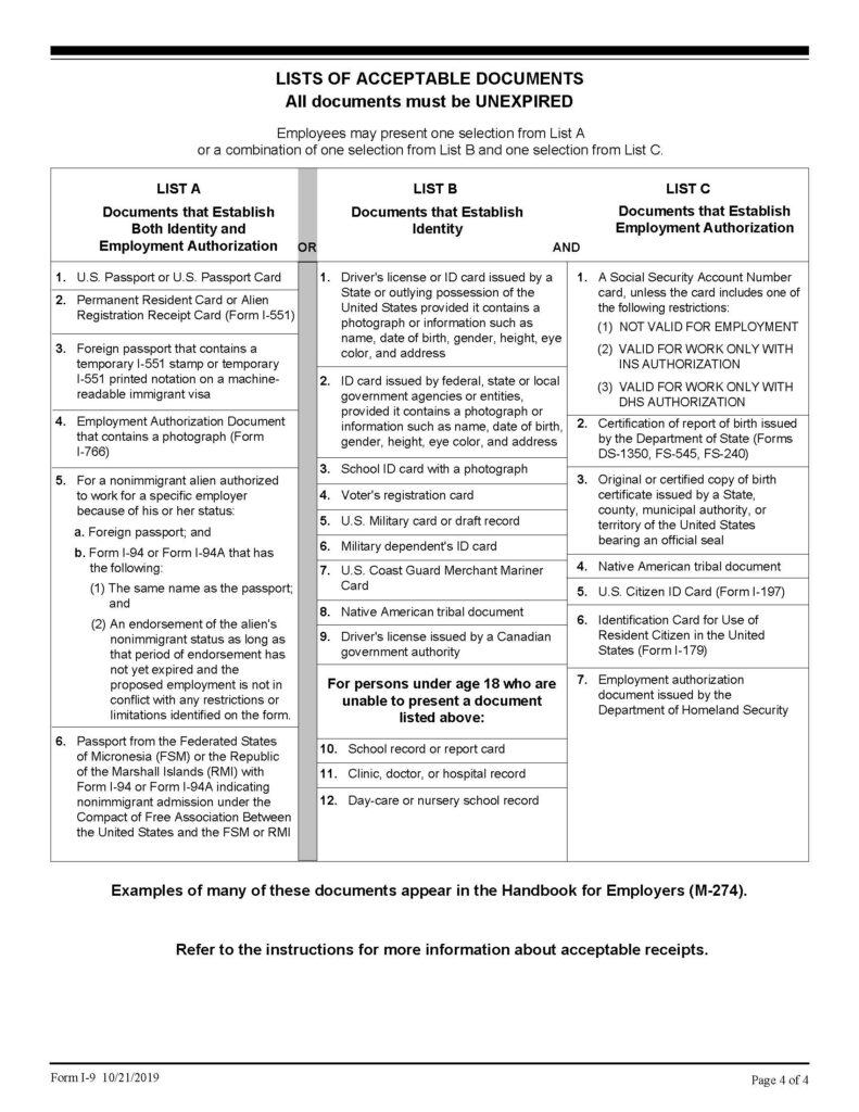 I9 Form 2023 Printable Download, Print, and Fill Now