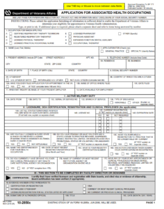 VA Form 10-2850C - Printable, Fillable in PDF Part 1