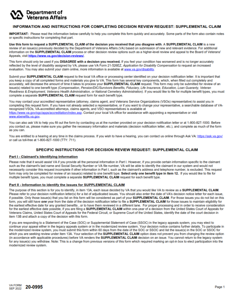 Va form 20 0996 printable fillable in pdf origin form studio