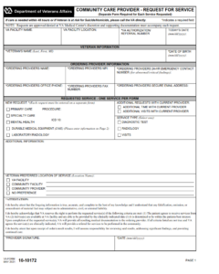 VA Form 10-10172 - Printable, Fillable in PDF Part 1
